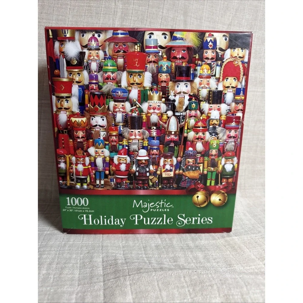 Majestic Series Nutcracker Collection Holiday‎ Puzzle Springbok 1000 Pc